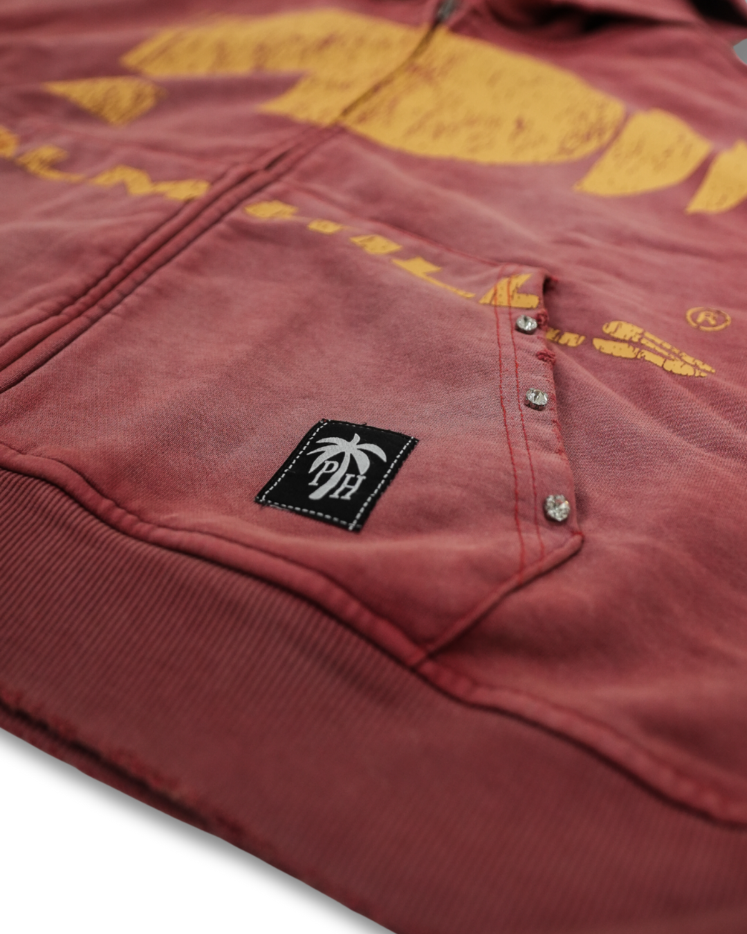 Passion Fruit Red Zip-Up